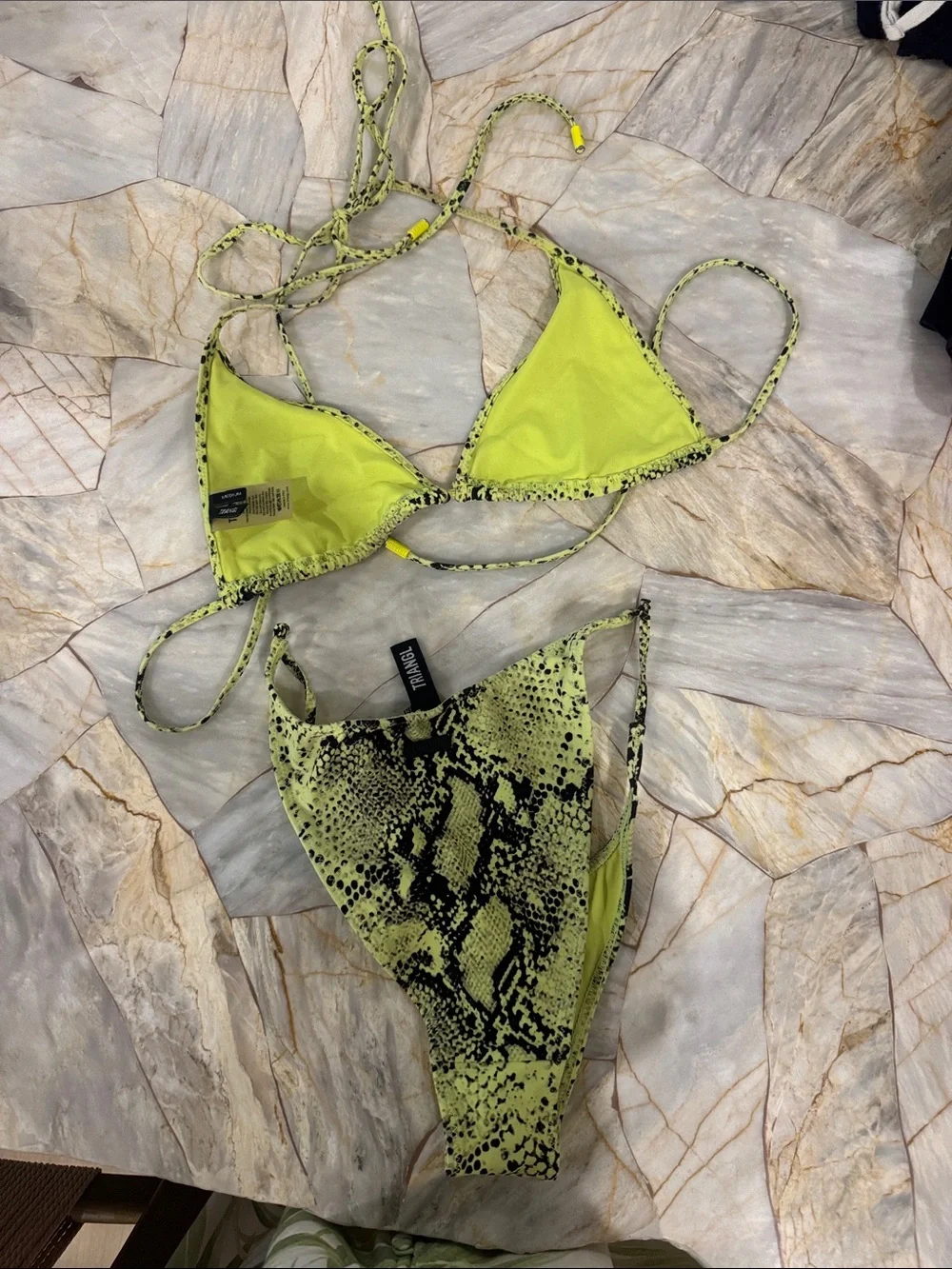 triangl swimwear bold neon